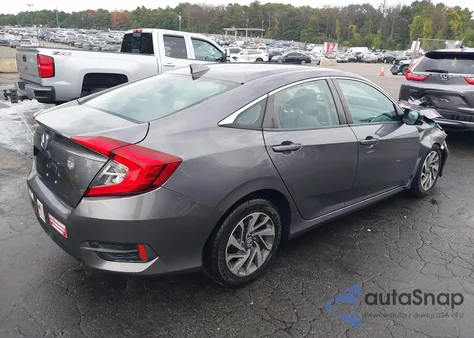 2018 Honda Civic Ex z USA, uszkodzony, nr VIN 2HGFC2F70JH566899